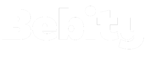 bebity white logo